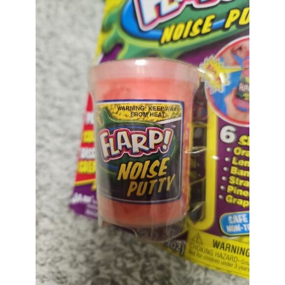 JA-RU Flarp Noise Putty For Kids Pink - Makes Awful Noises - Non-toxic - Picture 3 of 6